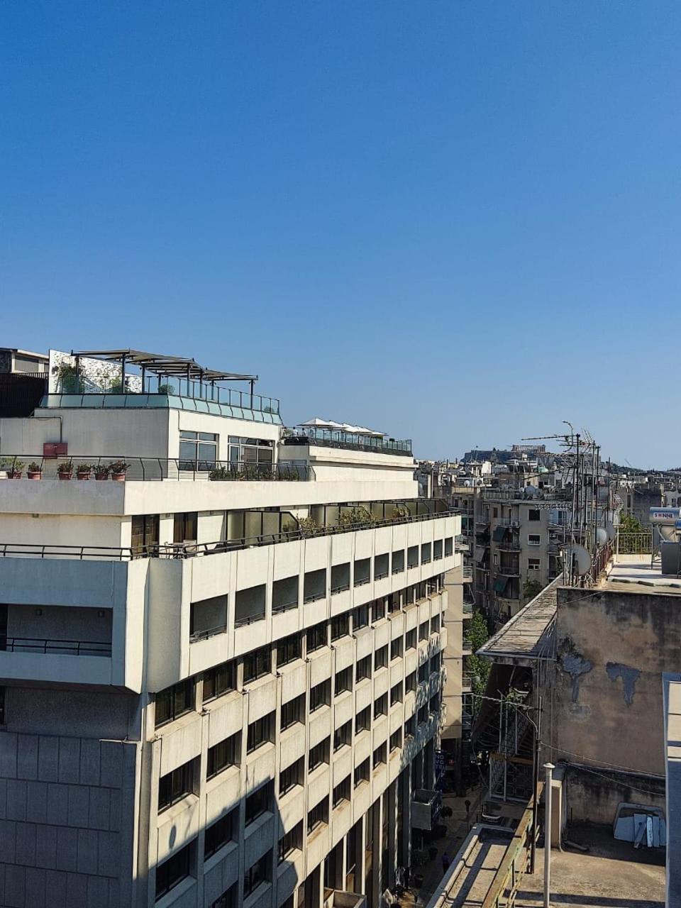אתונה Voda Luxury Residence #201 - Acropolis View Rooftop מראה חיצוני תמונה